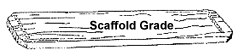 Wood Plank, Scaffold Grade